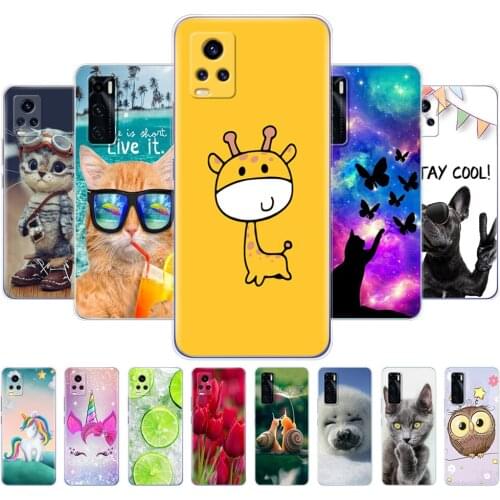 For Vivo V20 SE Cases For Vivo V20 2020 phone case Soft TPU Silicon Back Phone Cover VivoV20 V20SE V20SE V 20 6.44'' Capa Bumper