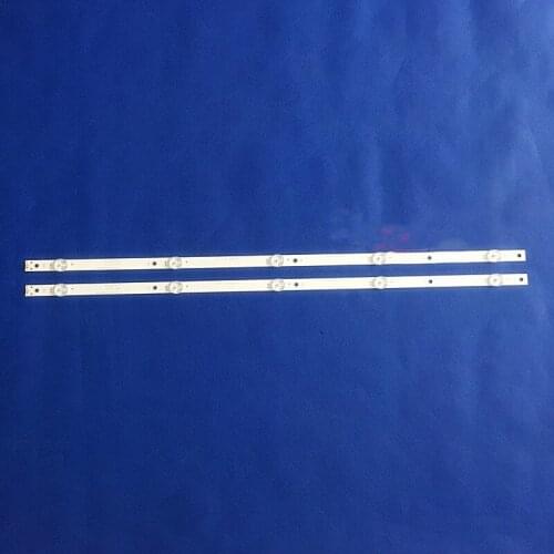 FOR 580mm LED Backlight strip 5 lamps For 32'' LCD TV MS-L1598 V1 32DN 2*5_3030_300MA_30V 6V/LED 100%NEW aluminium