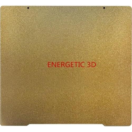 ENERGETIC New Prusa i3 Mk3S Double Side Textured/Smooth PEI Spring Steel Sheet Powder Coated PEI Build Plate for Prusa i3 MK52