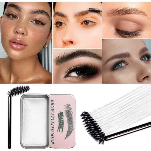 Customized eyebrow soap colorless and odorless wild eyebrow styling eyebrow cream eyebrow wax