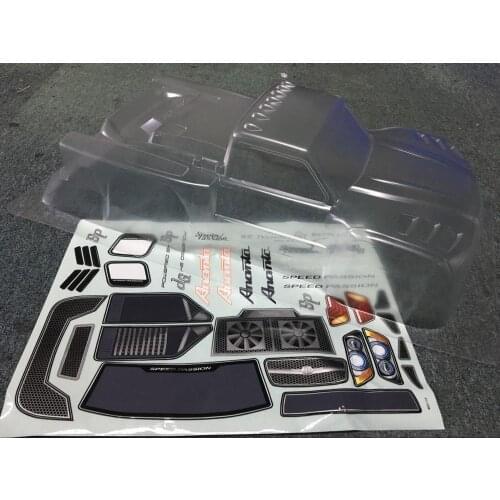 1/10 RC Axial clear short course Body wheelbase 330mm for 1/10 RC SC-A10 SCT410.3 K1-SCE HQ727 losi