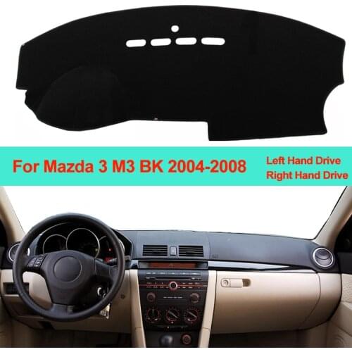Car Inner Dashboard Cover Dash Mat Carpet Cushion Sun Shade Dash Board Pad For Mazda 3 Mazda3 M3 BK 2004 2005 2006 2007 2008