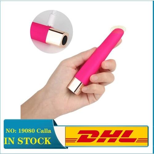 16 Speeds Mini Bullet Vibrators USB Finger Dildo Sex Toys For Women Shop Clitoris Stimulator Lipstick Massager Adult 19080 Calla