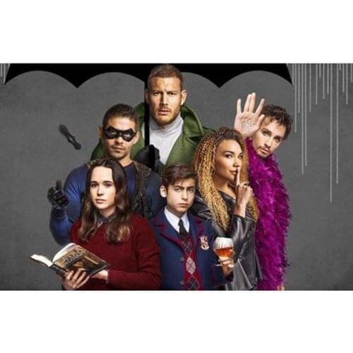 The Umbrella Academy Diamond Painting Full Square/Round Diamond Embroidery 5D Diy Mosaic Decor Home Handmade Art Craft FH488