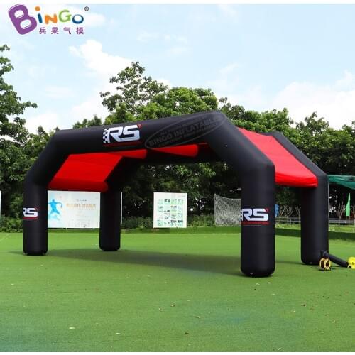 Customized inflatable advertising trade show tent with pillars events tents 10x5x4.5m