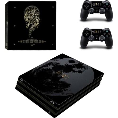 Game Final Fantasy PS4 Pro Sticker Play station 4 Skin Sticker Decal For PlayStation 4 PS4 Pro Console & Controller Skins Vinyl