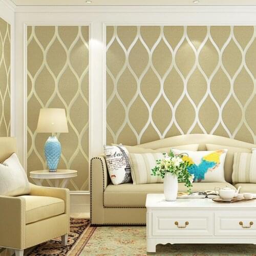 Beibehang papel parede European TV background wallpaper 3d modern simple personality wallpaper bedroom living room 3D wallpaper