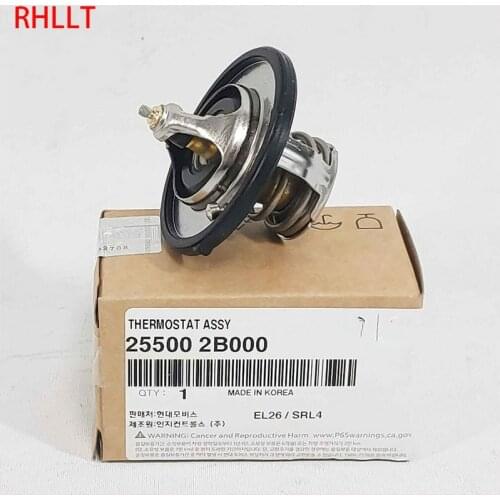 Original thermostat 255002B000 for modern accent Veloster i30 Elanto Kia Picanto Cerato Rio Forte OEM