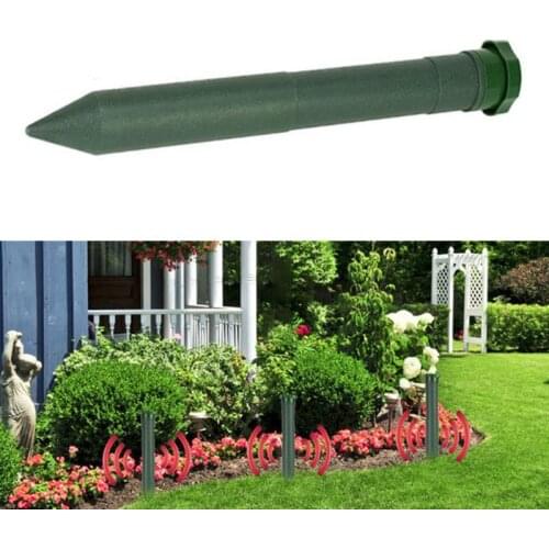 Battery Powered Ultrasonic Mole Repeller Waterproof Mice Vole Viper Rodent Gopher Repellent for Garden Pest Control Lawn Yard