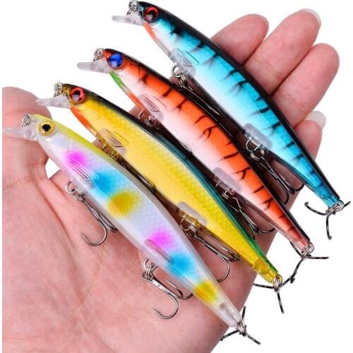1PCS 110mm 13g Swimbaits Bass Big Fish Fishing lure Floating Wobblers Hard bait Crankbait Minnow Lure for pike Fishing tackle