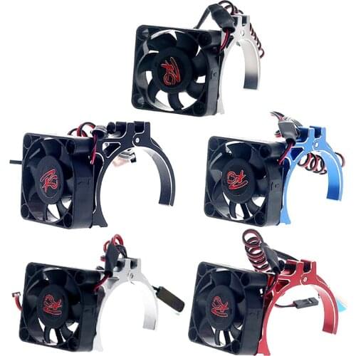 Professional 42MM Motor Temperature Control Cooling Fan Motor Heatsink for Traxxas TRX4 E-REVO UDR SCX10 RC Car Accessories