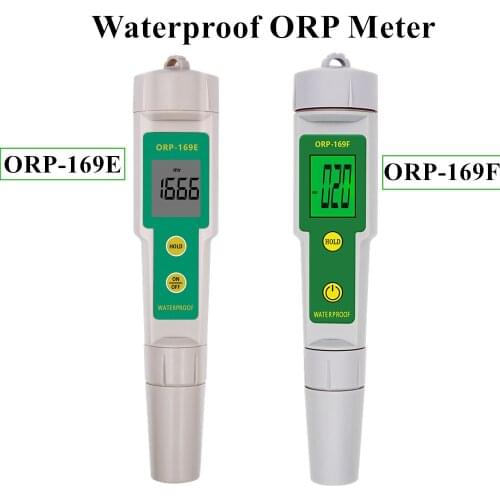 Professional ORP-169E ORP-169F Waterproof ORP Meter High Quality ORP meter Water Quality tester Test Tool ORP tester 40% off