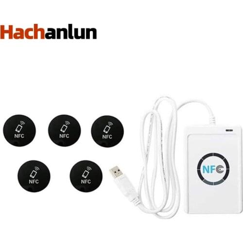 RFID Supports Iso / Iec 18092 Replicator Copier 13.56mhz Nfc clone Smart Chip Card Crack Writer ACR122U Access Card Reader