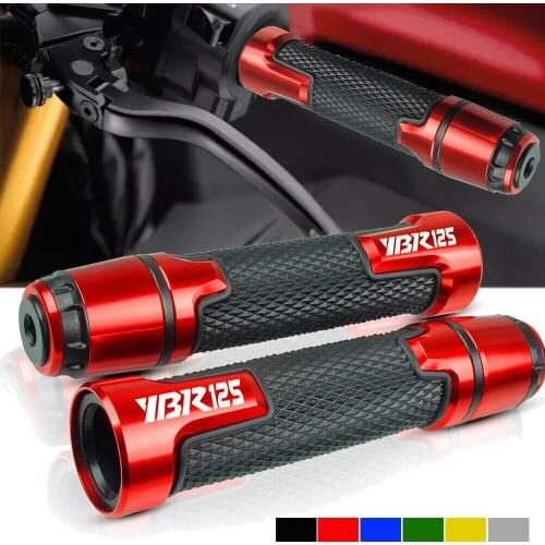 7/8" Aluminum Motocycle Handlebar Hand Grips hand grip For YAMAHA YBR125 2005-2007 Handle grip
