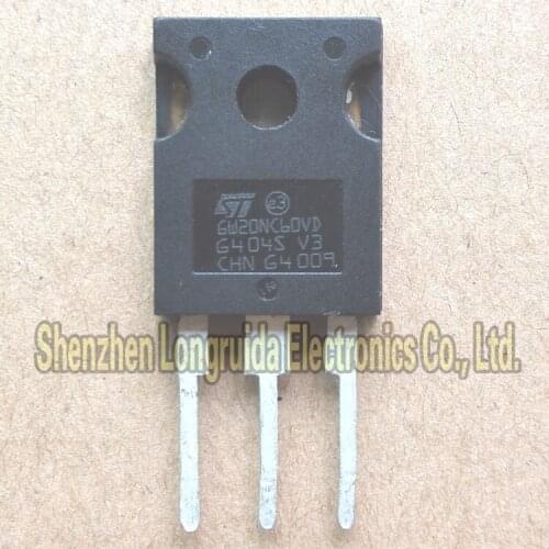 10PCS GW20NC60VD STGW20NC60VD 15N120IHL H20MR5 40N135IHR H40R1203 20N135IHR TO-247 IGBT TRANSISTOR
