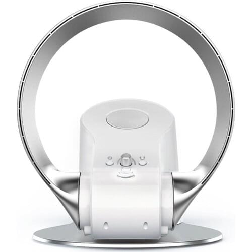 Fan with Remote Controlled Bladeless Powerful Soft Wind Wall Fan for Home Desktop Tower Fan 180 Deg Swinging