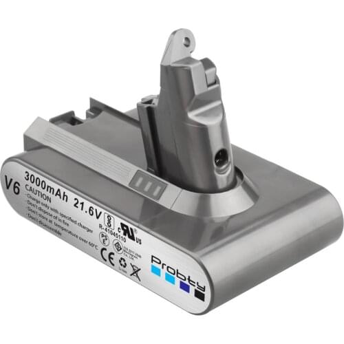 1 Pc 3000mAh 21.6V 3.0 Li-ion Battery for Dyson V6 DC58 DC59 DC61 DC62 DC74 SV09 SV07 SV03 965874-02 Vacuum Cleaner Battery