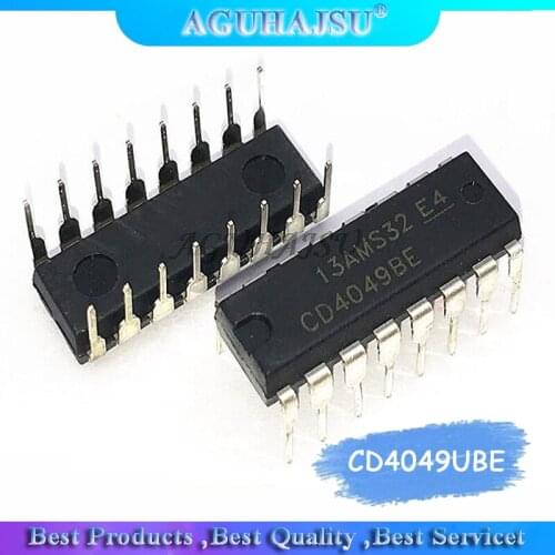 10PCS CD4049UBE CD4049 DIP16 DIP CD4049BE new original