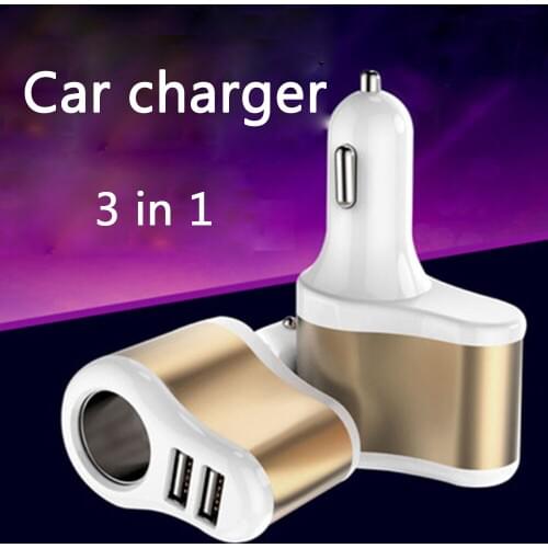 100pcs Quick Charge USB Car Charger For Xiaomi for iPh Mobile Phone car charger Adapter mobile phone charging head