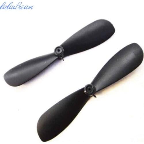 6cm 8 Pairs black Propeller Props Blade for RC Mini Racing Drone Quadcopter Aircraft Spare Parts Accessories