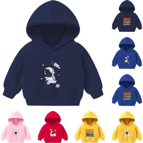 Toddler Infant Baby Kids Boys Girls Sweatshirt Hoodie Autumn Winter Warm Outdoors Cartoon print Hoodies Childrens clothing