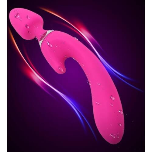 Double Vibrators for Women Triple Head Vibration Magic Wand Massager Vagina G Spot Vibrator Sex Toys for Woman Sex Machine Shop
