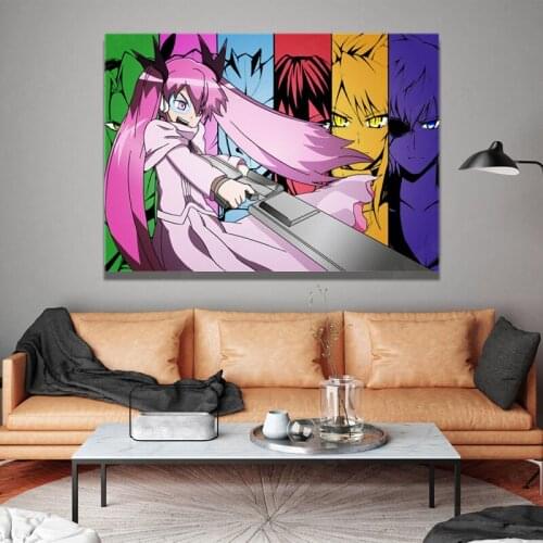 Canvas Painting One Piece Poster Poster Akame Ga KILL Wall Decor Wall Art Picture for Living Room Decoration Home Deco