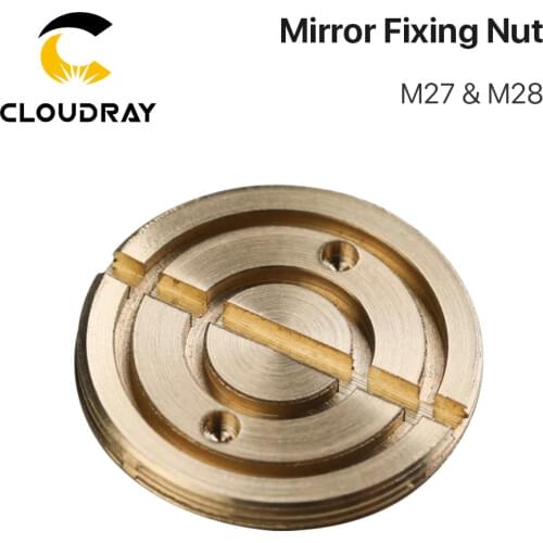 Cloudray Mirror Fixing Nut for C & E series First Second Mirror Mount with Brass Material Double Disassembly