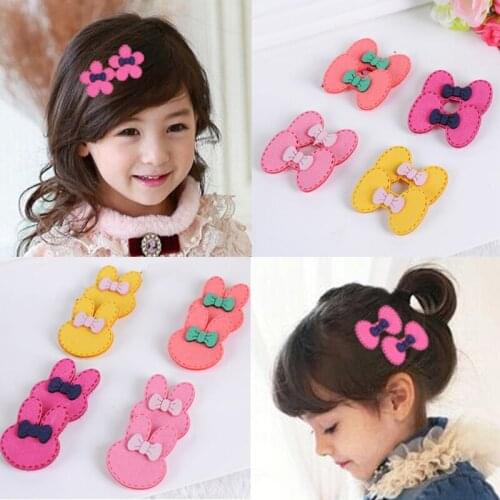Fashion cute hair accessories for girl kids baby sweet hairpin Childrens Magic Hair Sticker Clip Bangs Stickers headwear #JH080