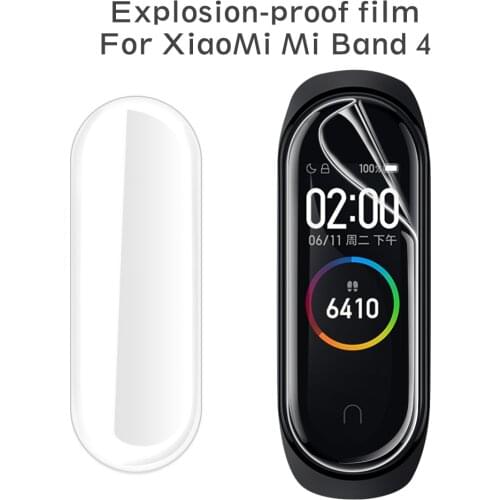 5pcs soft screen protector for xiaomi mi band 5 film hd soft tpu watch film for xiaomi miband 5 band 4 band5 band 5 film