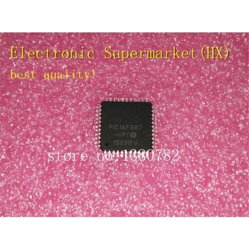 New original 10pcs/lots PIC16F887-I/PT PIC16F887 TQFP-44 In stock