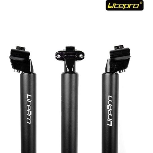 Seat Post Litepro Pump 33.9mm*580mm Folding Bike Tube Bicycle DIY Refiting seat tube Without