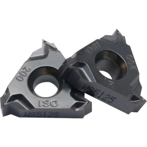 WS5125 16IR 200ISO 20PCS Internal cutter internal thread cutter CNC blade 16IR 200ISO CNC blade thread picking blade