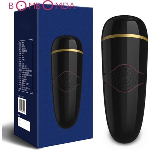 Sex Vibrator Sex Toys For Men Masturbator Cup Dick Sucking Deep Throat Blowjob Realistic Vagina Cup Extrusion Masturbation Cup