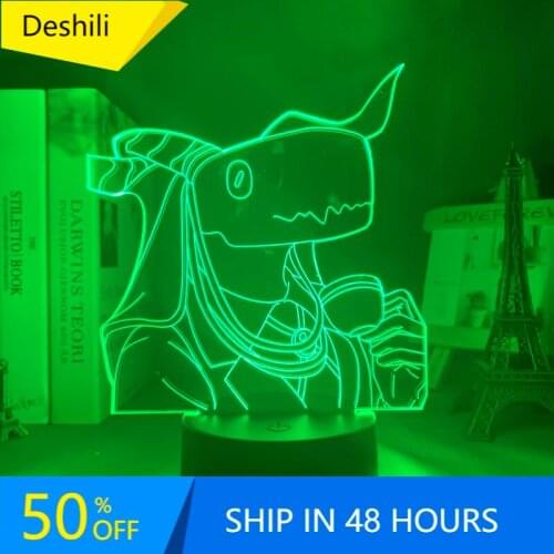 The Ancient Magus Bride Elias Ainsworth Led Night Light for Bedroom Decor Gift Colorful Nightlight Anime 3d Lamp Elias Ainsworth