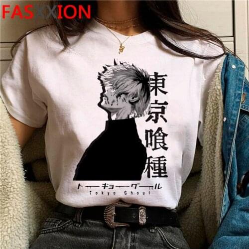 Tokyo Ghoul Kaneki Ken t shirt clothes men plus size tumblr print ulzzang 2021 top tees summer top harajuku kawaii plus size