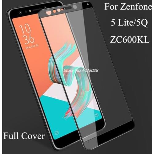 5Q ZC600KL Glass Full Cover For ASUA Zenfone 5Q 5 Lite ZC600KL Tempered Glass Screen Protector For Zenfone 5lite