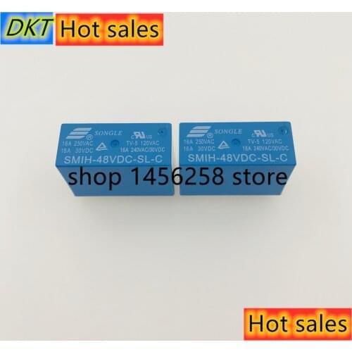 100% Original Neue SONGLE SMIH-48VDC-SL-C SMIH-48V-SL-C SMIH-DC48V-SL-C 8 PINS 16A 48VDC Leistungsrelais