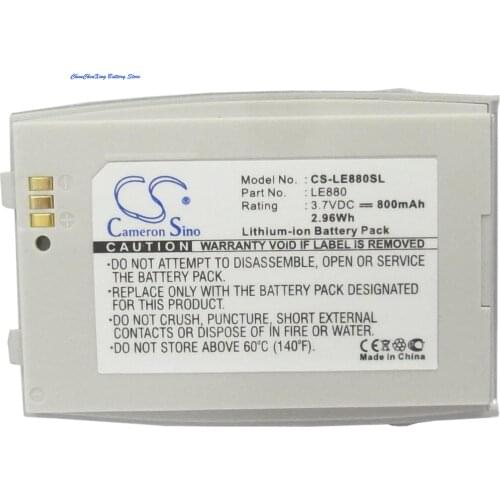 Cameron Sino 800mAh Battery LE880 for LG EG880, G5400, G5410