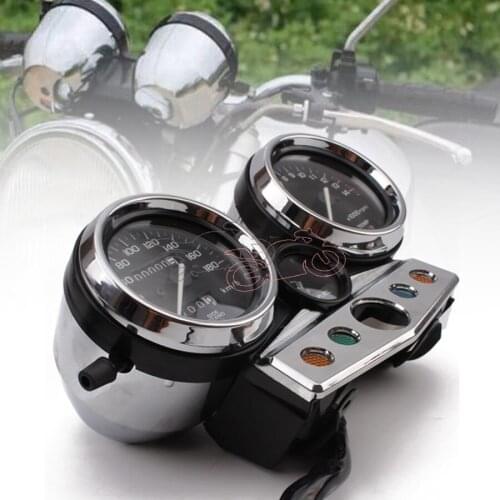 Free Shipping WhiteLetter Speedometer Odometer Tachometer Gauge kit For Honda CB CB400 Super Four 1995-98 Replacement Directly
