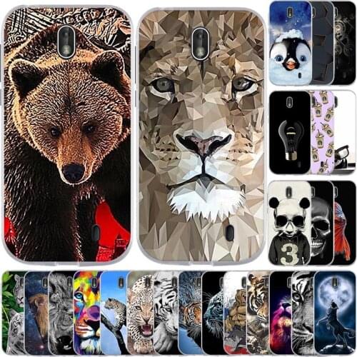 For Nokia 1 Case Soft TPU Silicon Phone Back Cover For Nokia 1 Case Etui Protective Bumper Fundas Coque Capas