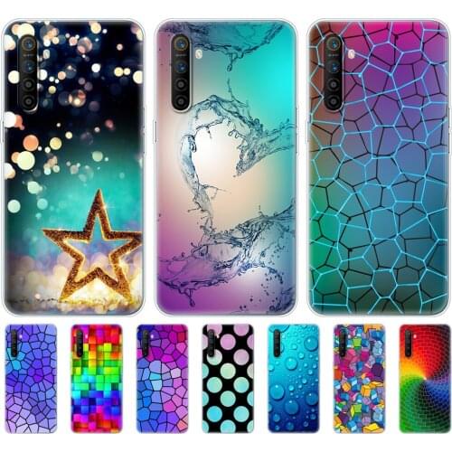 For Realme X2 Case Soft TPU Phone Back Cover For OPPO Realme XT Cases Silicon Bumper Bag Coque 6.4inch animal