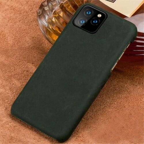 Genuine Leather Phone Case for iphone 11 Pro Max XS XR XS MAX 8 Plus Back Cover for Apple 5 5S 6 8 6s 7 Plus SE Protective Case