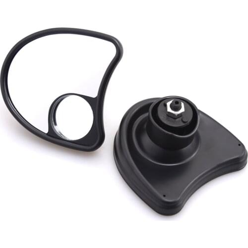 Black Fairing Mount Wing Motorcycle Mirrors Fit For Harley Touring Electra Street Glide Ultra 96-13 Rear View Mirror Accessories