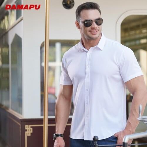 DAMAPU Short Sleeve T-shirts For Men