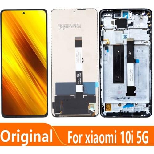 Original Display Replace 6.67'' For Xiaomi Mi 10i 5G LCD Touch Screen Digitizer Assembly M2007J17I