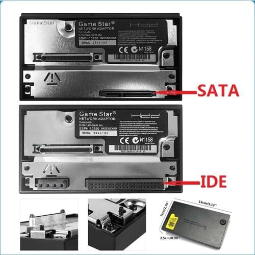 SATA/IDE Interface Network Card Adapter For Sony PS2 Fat Game Console SATA HDD Socket Playstation Replacement Accessories Parts