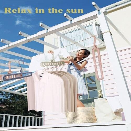 Home Storage Organization Clothes Hanger Drying Rack Plastic Scarf Clothes Hangers Storage Racks Wardrobe Storage Hanger