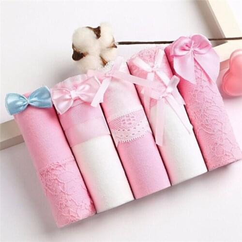 2019 NEW 4Pcs/Lot Cute Girl Panties Underwear Briefs Cotton Lingerie Soft Comfortable Panty TWY-123-4p