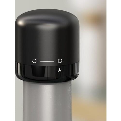 Bottle Cap Stopper Silicone Leak-proof Sealed Vacuum Retain Freshness Wine Plug Champagne Red Wine Sparkling Wine Stopper